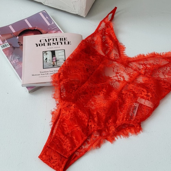 Bootaybag Other - Bootaybag Flame Orange Bodysuit